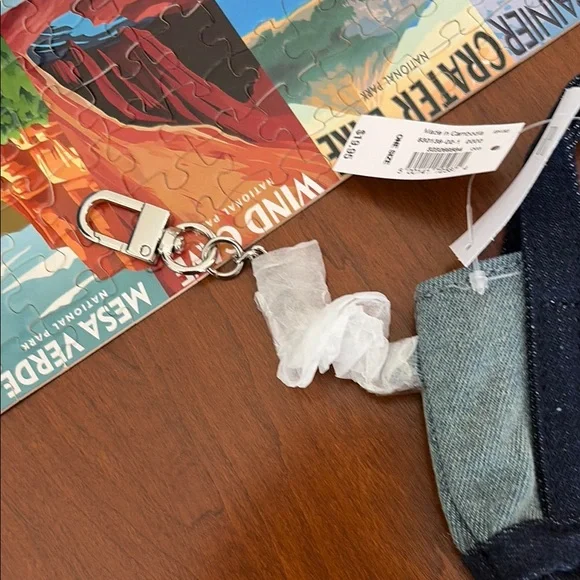 GAP Denim Mini Tote Bag - Picture 2 of 3